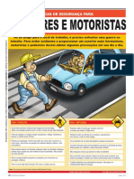 Dicas para Pedestres e Motoristas PDF