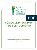 Codigo de Integridad y de Buen Gobierno