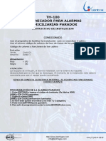 Instructivo th100 Automonitoreo Paradox 1.3-3 PDF