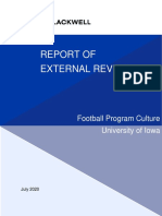 FINAL Iowa Football Overall Climate Report
