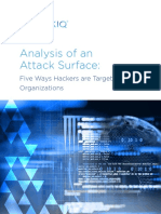 Analysis of An Attack Surface RiskIQ Research