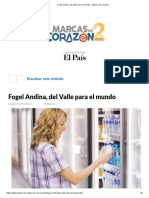 Fogel Andina, Del Valle para El Mundo - Marcas de Corazon PDF