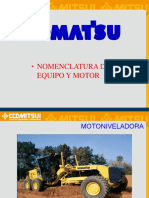 Nomenclatura Motoniveladora Komatsu PDF