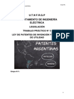 TP N°2 Ley de Patentes de Invención y Modelos de Utilidad PDF