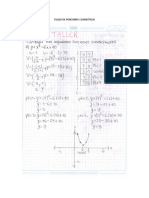 Taller de Funciones Cuadráticas