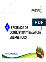 Ef. Combustion y Balances Energeticos