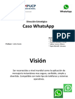 Caso WhatsApp - Huayanay Piscoya Salinas Tapia