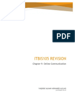 Itbis105 Revision: Chapter 9: Online Communication