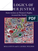 (Cambridge Studies in Gender and Politics) Mala Htun - S. Laurel Weldon - The Logics of Gender Justice - State Action On Women's Rights Around The World-Cambridge Universit PDF