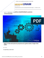 En México, mucha creatividad y poca innovación - Ciencia UNAM.pdf