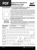 Wheel-Trans Eligibility Application | PDF | Public Transport | Disability