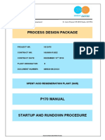 Process Design Package: Spent Acid Regeneration Plant (Sar)