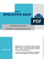 Epiglotitis Akut: Refererat