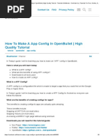 How To Make A App Config in Openbullet - High Quality Tutorial