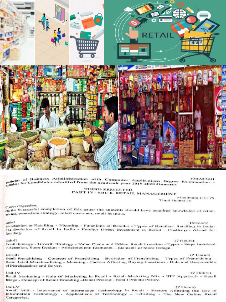 Retail Introduction | PDF | Business | Finance & Money Management