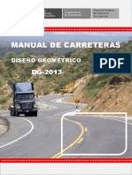 Diseño Geometrico de Carreteras (DG-2013)