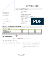 Section 1. Product and Company Identification: Safety Data Sheet