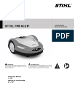STIHL RMI 632 P Owners Instruction Manual
