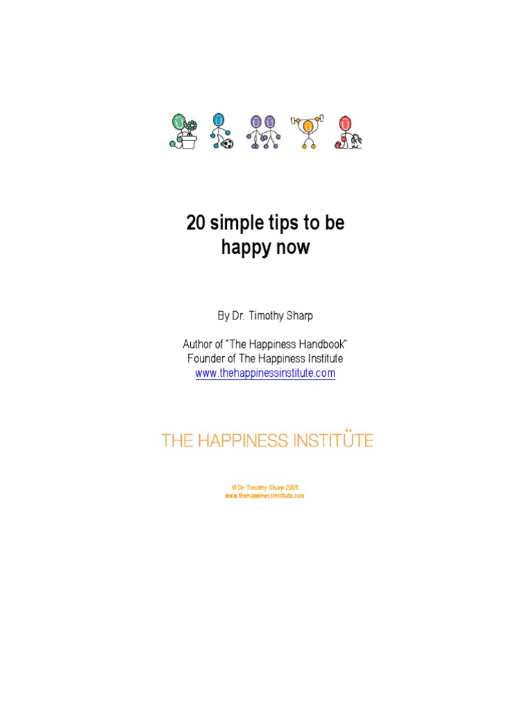 20tips PDF | PDF | Self-Improvement