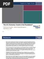US Economy Cracks in The Foundation 9-10