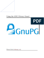 Using The GNU Privacy Guard: Werner Koch