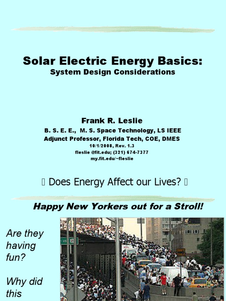 Solar Energy System Design Guide | PDF | Compact Fluorescent Lamp ...