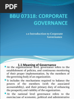 Corporate Governance