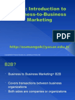 CH 1 Intro To Business Marketing