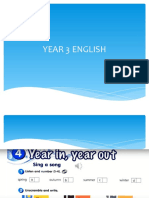Year 3 English