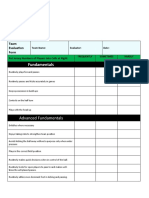 Team Evaluation Form