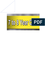 7 To 8 Years PDF