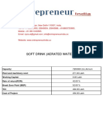 Soft Drink - Aerated Water PDF