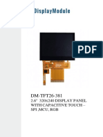 DM-TFT26-381 Datasheet