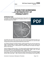 MEHT130423 - Information For Screening For Retinopathy of Prematurity 1.0
