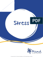 How To Manage Stress (Mind E-Booklet)