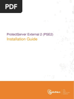 Installation Guide: Protectserver External 2 (Pse2)