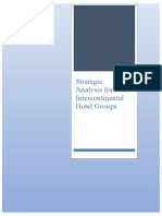 Strategic Analysis For Intercontinental Hotel Groups