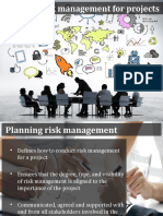 PCRM Lecture 02 - Planning Risk Managment For Projects