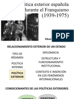 Política exterior española durante el Franquismo (1939-1975