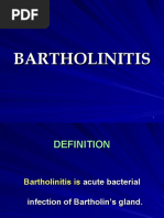 BARTHOLINITIS | PDF