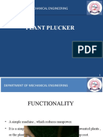 Plant Plucker: Department of Mechanical Engineering