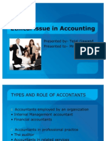 Ethical Issue in Accounting