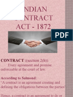 Indian Contract ACT - 1872 1872