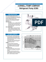 Cornell Pump Company Refrigerant Pump 2CBS