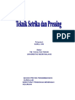 Teknik Setrika Dan Pressing