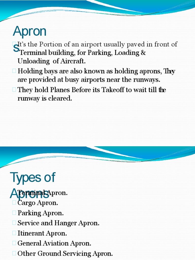 Airport Aprons PDF Airport Aircraft