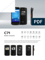 C71 Android 4G Mobile Computer