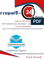 AWS-SysOps Dumps PDF