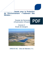 DDAE TDN - Vol 3 - Etude de Dangers VF AREVA Cle58df1d PDF