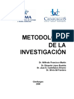 Excelente Metodologia Investigacion